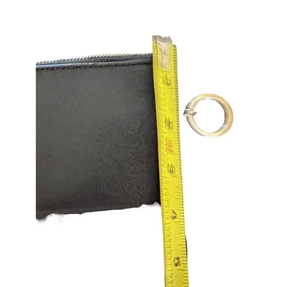 Black Coach Rectangular Coin Purse 3.5 x 5 - Picture 6 of 6